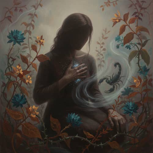 Progressed Chiron in Scorpio
